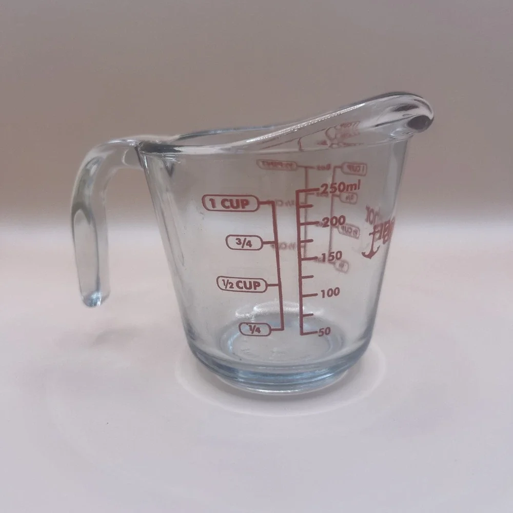 Anchor Hocking Glass 8‎ oz (1cup) Measuring Cup